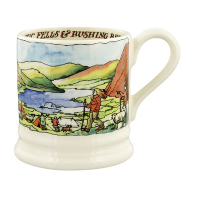 Mug: 1 X 300Ml Emma Bridgewater Landscapes Of Dreams The Lake District Half Pint from B&Q