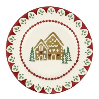 Breakfast/salad Plate: 1 X 21.5Cm Emma Bridgewater Gingerbread Mince Pies PlateCeramic from B&Q