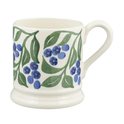 300Ml Emma Bridgewater Blueberries Half Pint MugCeramic from B&Q