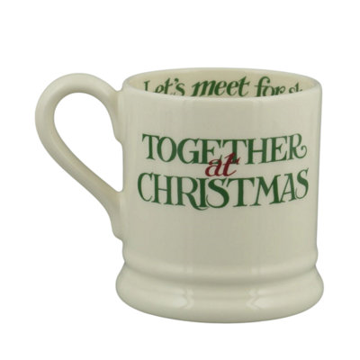 300Ml Emma Bridgewater Christmas Toast Best Of Friends Half Pint MugCeramic from B&Q