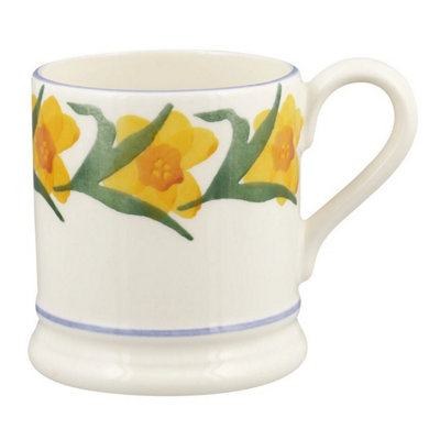 Mug: 1 X 300Ml Emma Bridgewater Windblown Daffodils 1/2 Pint MugCeramic from B&Q