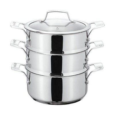 Stellar Premium 18Cm 3 Tier Steamer Set from B&Q