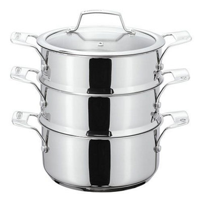 Stellar Premium 22Cm 3 Tier Steamer Set from B&Q