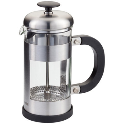Judge Glass Cafetiere 3 Cup Coffee Maker 350MlSilver from B&Q