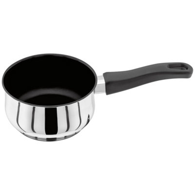 Judge Vista Stainless Steel Non-Stick Milk Pan 14CmSilver from B&Q