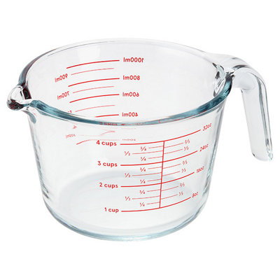 Judge Kitchen 1L Glass Measuring Jug from B&Q