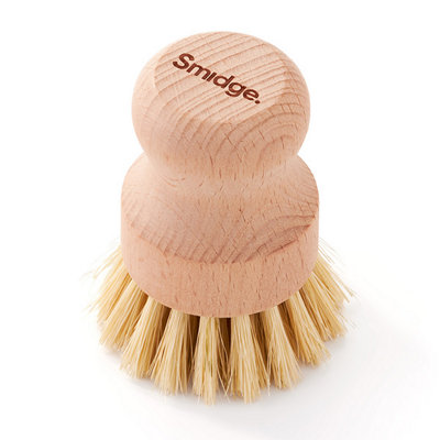 Smidge Cleaning Dish Brush Beechwood from B&Q