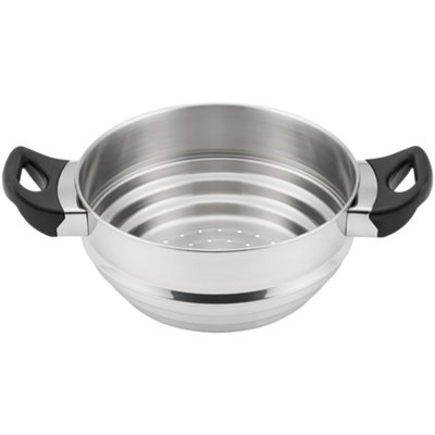 Judge Vista Stainless Steel Open Multi SteamerSilver from B&Q