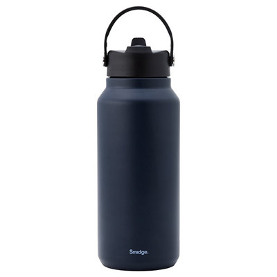 Smidge 900Ml Flip Straw Bottle Winter Sky from B&Q