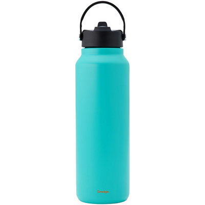 Smidge 1.2L Flip Straw Bottle Aqua from B&Q