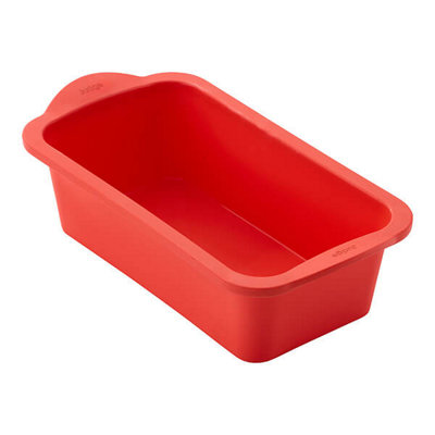 B&Q -  Silicone 2Ib Berry Loaf Tin