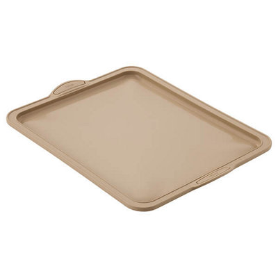 B&Q -  Silicone 34X28X1Cm Hazelnut Baking Tray