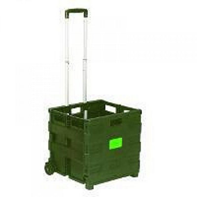 Vfm 356686 Folding Shopping CartBlack/grey from B&Q