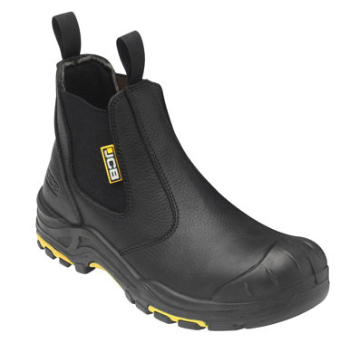 Jcb Dealer Safety Work Boots BlackSize 6 from B&Q