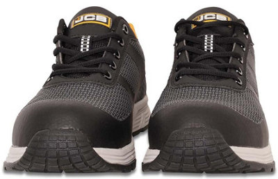 Jcb Spark S3 Black Metal-Free Composite Toe/midsole Safety Work Trainer from B&Q