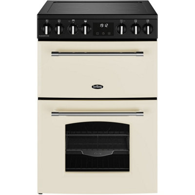 Belling 600mm Mini Range Electric Cooker Ceramic Hob Cream MRAFARM60EC - Image 6