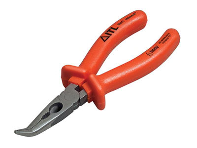 Itl Insulated Insulated Bent Nose Pliers 150Mm