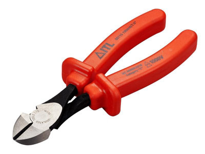 B&Q -  00115 Insulated High Leverage Diagonal Cutters 190mm (7.5In)