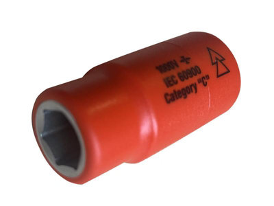ITL Insulated Premium Insulated 1/2 Inch Drive Socket 13mmSafe 6 Point Design For Electricians from B&Q