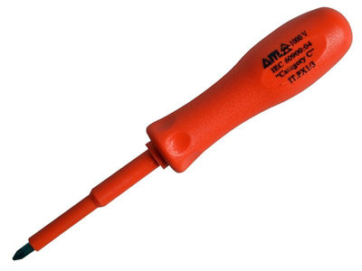 Itl Insulated Ukc-01980 Insulated Screwdriver Pozi No.1 X 75mm (3In) Itl01980 from B&Q