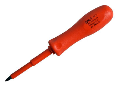 Itl Insulated Ukc-02010 Insulated Screwdriver Phillips No.1 X 75mm (3In) Itl02010 from B&Q
