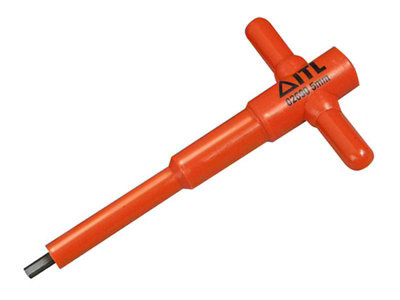 Itl Insulated 02690 Insulated T Handle Hex Driver 5mm Itl02690 from B&Q