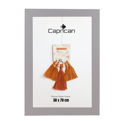 Grey Picture Frame Photo Frame Perspex Sheet For Wall Or TableLandscape Portrait Orientation 50 X 70 Cm (19.7 X 27.5 Inch) from B&Q