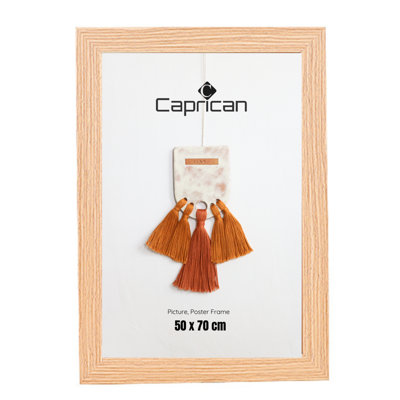 Oak Picture Frame Photo Frame Perspex Sheet For Wall Or TableLandscape Portrait Orientation 50 X 70 Cm (19.7 X 27.5 Inch) from B&Q