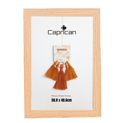 Oak Picture Frame Photo Frame Perspex Sheet For Wall Or TableLandscape And Portrait Orientation 50.8 X 40.6 Cm (20 X 16 Inch) from B&Q
