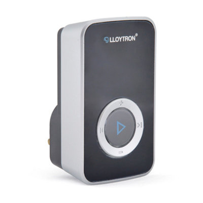 Lloytron Mip3 Accessory - 32 Melody Plugin Chime Receiver - Black