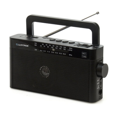 B&Q -  N6404Bk Rhapsody Portable Radio Am/fm/sw With BluetoothRechargeable Battery Or Mains PoweredBlack
