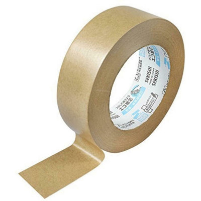 Sekisui Brown 504Ns Kraft Paper Tape 38Mm X For Framing/Backing Etc 50M
