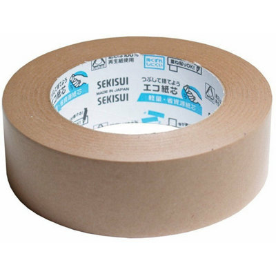 Sekisui 504Ns Brown Kraft Paper Tape 50mm X 50M For Framing/backing Etc from B&Q