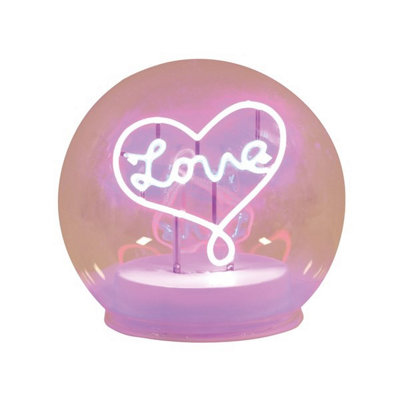 Straits Led Love Ball Neon Light 11Cm from B&Q