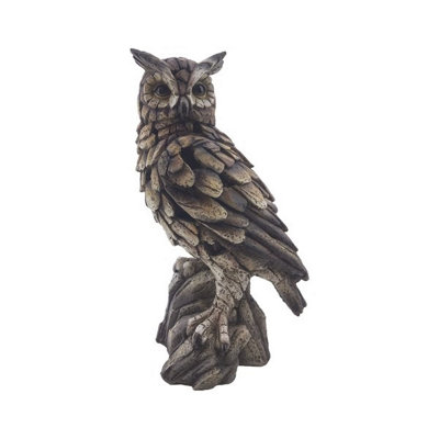 Straits Textured Owl Figurine Ornament