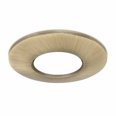 JCC Lighting Jcc Jc1006/br Brass Bezel For Use With V50 Fire Rated Downligh from B&Q