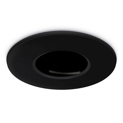 JCC Lighting Jcc Jc010013/bl Downlight Bezel Black Ip20 from B&Q