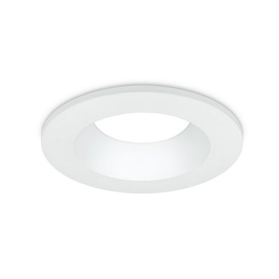 JCC Lighting Jcc Jc010027/wh Fireguard Bezel Anti Glare Ip20 White from B&Q