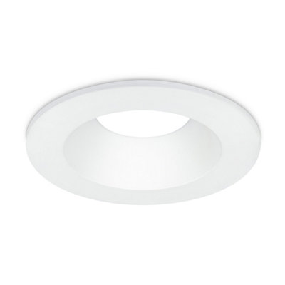 JCC Lighting Jcc Jc010031/wh Fireguard Bezel Anti Glare Xl Ip20 White from B&Q