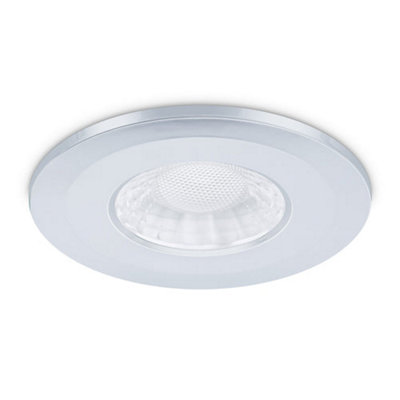 JCC Lighting Jcc Jc1107/ch Chrome Aluminium Bezel For Use With X50 Fire-Rated Downlight from B&Q
