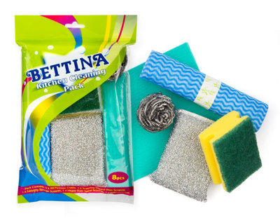 Arix Bettina 8 Pc Kitchen Cleaning Pack from B&Q