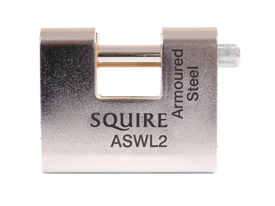 Henry Squire Aswl2Ka Steel Armoured Warehouse Padlock 80mm Keyed Alike from B&Q