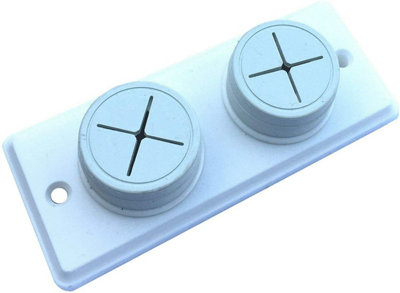 Push And Grip Rubber Tea Towel HolderDoubleScrew FixPack Of 1 from B&Q