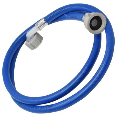 B&Q -  Dishwasher Washing Machine Hose Inlet Pipe 2.5M Blue