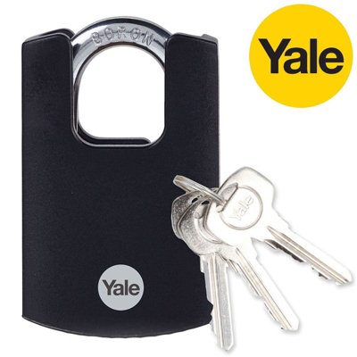 Yale Boron Closed Shackle Padlock 40mm from B&Q