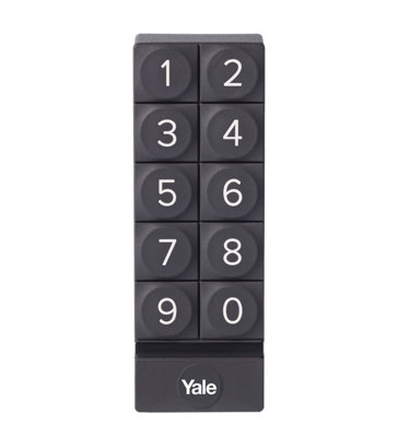 Yale Smart KeypadBlackKeyless Entry from B&Q