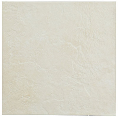 Colours Cirque Beige Matt Stone Effect Ceramic Indoor Floor Tile Sample from B&Q