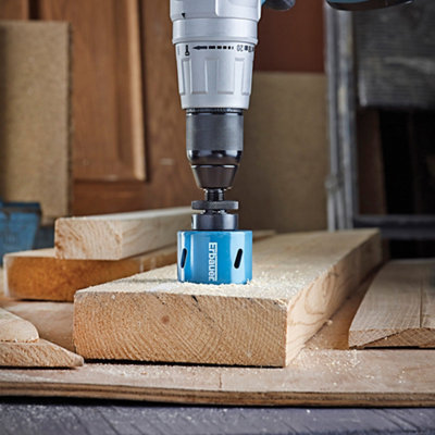 Shop holesaws.
