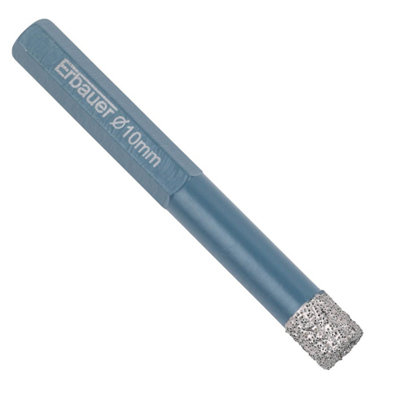 Erbauer Tile Drill Bit (Dia)10mm (L)80mm from B&Q