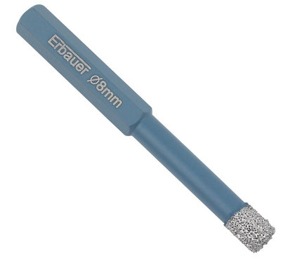 Erbauer Tile Drill Bit (Dia)8mm (L)80mm from B&Q